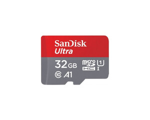 Karta SanDisk Ultra Android microSDHC UHS-I 32GB 98MB/s A1 Class 10 + Adapter SD (SDSQUAR-032G-GN6IA)