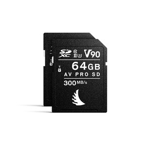 Karta pamięci SDXC Angelbird Panasonic S1H 64GB V90 W300/R280 2 PACK