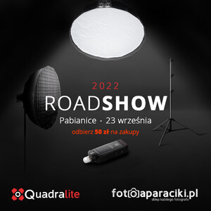 Warsztaty fotografii produktowej w ramach  Quadarlite Roadshow 23.09.2022