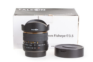 Obiektyw Falcon 8mm Fish Eye f/3.5 Canon |25271|