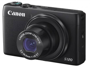Aparat cyfrowy Canon PowerShot S120 czarny