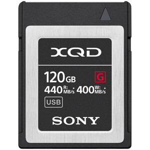 Karta pamięci Sony XQD G 120GB (440MB/s)
