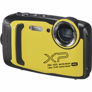  Aparat cyfrowy FujiFilm XP140 żółty, wodoszczelny, wstrząsoodporny