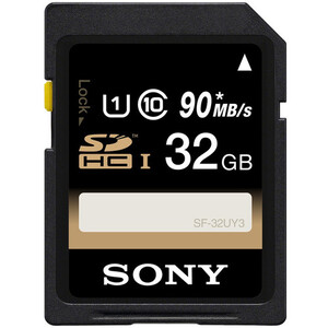 Karta pamięci Sony 32GB 90MB/s SF-32UY3 UHS-I SDXC
