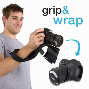 Pasek Miggo Grip&Wrap DSLR BK70 czarny