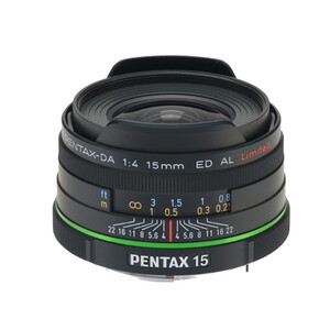 Obiektyw Pentax 15 mm f/4.0 ED AL Limited