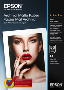 Papier Epson Archival Matte 189gr A4 50szt. 