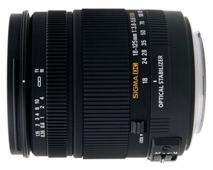 Obiektyw Sigma 18-125 f/3.8-5.6 DC OS HSM Nikon