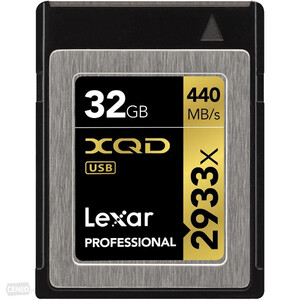 Karta Lexar XQD 2.0 Professional 32GB 2933x 440MB/s 