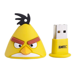 Emtec Pendrive 4GB Angry Birds żółty ptak