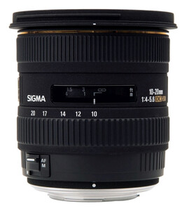 Obiektyw Sigma 10-20 F4-5.6 EX HSM DC do Canon