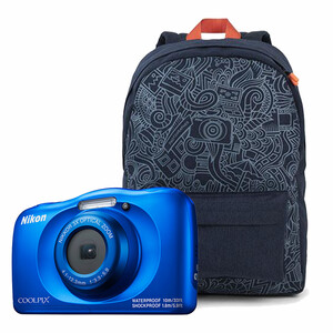 Wodoodporny aparat Nikon COOLPIX W150 + plecak