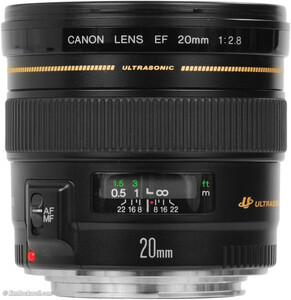 Obiektyw Canon 20mm f/2.8 EF USM 