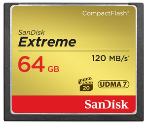 Karta Pamięci SanDisk CF 64GB Extreme UDMA 800x 120MB/s