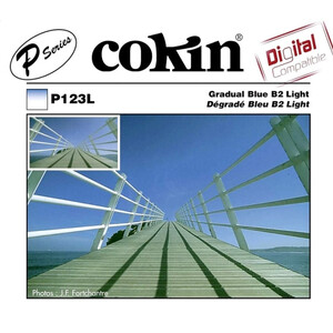 Filtr Cokin P123L połówkowy niebieski B2 Light systemu Cokin P