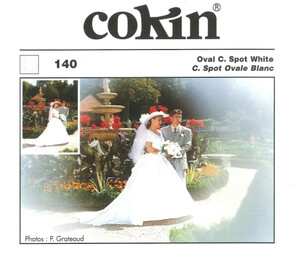Filtr Cokin P140 winietujący owalny (biały) systemu Cokin P