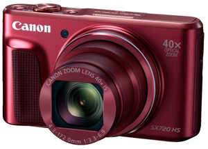 Aparat cyfrowy Canon PowerShot SX720 HS czerwony 