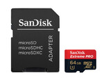 Karta pamięci Sandisk microSDXC 64GB Extreme Pro 95MB/s 633x C10 UHS-I + adapter SD