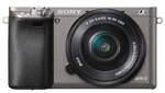 Aparat cyfrowy Sony A6000 + ob. 16-50 szary (ILCE6000L/H) + Gratis dodatkowy akumulator NP-FW50