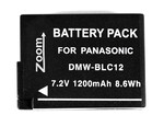 Akumulator Zoom BLC12 Panasonic DMC-GH2 DMC-FZ200 DMC-G5 DMC-G6