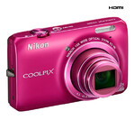 Aparat cyfrowy Nikon Coolpix S6300 różowy