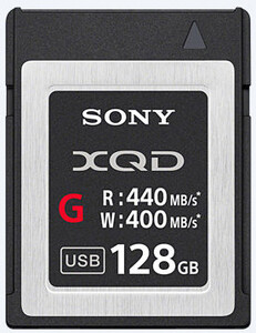 Karta pamięci Sony XQD G 128GB 440 mb/s