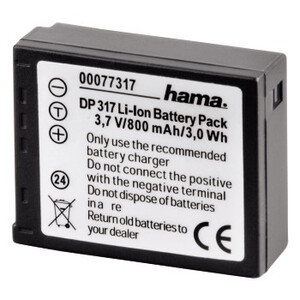 Akumulator Hama DP 317 (odpowiednik Panasonic CGA-S007E)