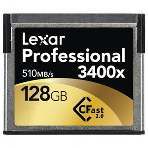 Karta pamięci Lexar CFast 2.0 128GB 3400x 510MB/s