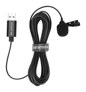 Mikrofon krawatowy Saramonic SR-ULM10L ze złączem USB PC / Mac