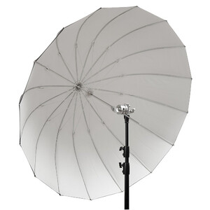 Głęboki parasol GlareOne 135 cm biały