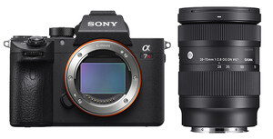 Aparat cyfrowy Sony A7R IIIA + ob. sigma 28-70mm f/2.8 (ILCE7RM3AB)