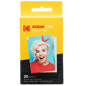 Papier fotograficzny Kodak Zink 2"x 3" 20szt. 