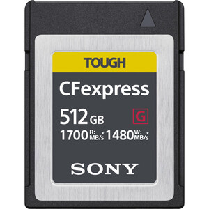 Karta pamięci Sony CFexpress B 512GB CEB-G