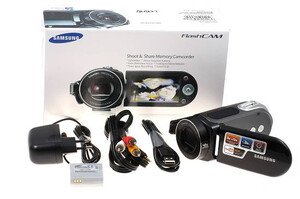 Kamera Samsung SMX-F30 + Karta 4GB SDHC + Torba do Kamery Gratis (4 Kolory)