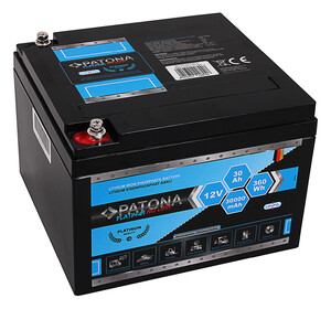 Akumulator Patona Platinum LiFePO4 12V 30Ah 360Wh 30.000mAh