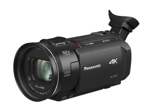 Kamera cyfrowa Panasonic HC-VX1 4K,  5-osiowy HYBRID O.I.S. +, Ball O.I.S. i Adaptive O.I.S