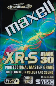 Kaseta S-VHS-C MAXELL XR-S 30 min. 
