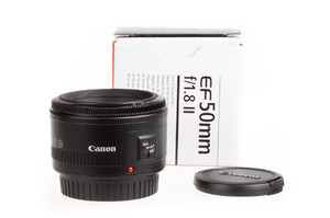 Obiektyw Canon 50 mm F-1.8 EF II |K24783|