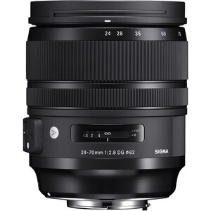 Obiektyw Sigma 24-70 mm f/2.8 DG OS HSM ART do Nikon | Kup za 5390zł z rabatem 300zł