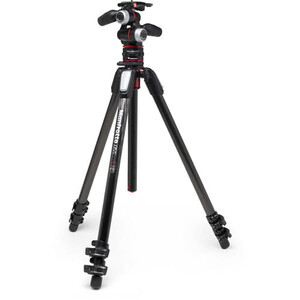 Statyw Manfrotto MK055CXPRO33WQR statyw 055 carbon 3S + MHXPRO3W + MOVE