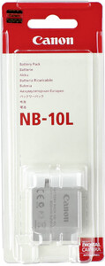 Oryginalny akumulator Canon NB-10L (oryginalny w blistrze)