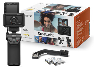 Kamera Sony RX0 DSC-RX0 II + Uchwyt Sony VCT-SGR1 Creator Kit (DSC-RX0M2)