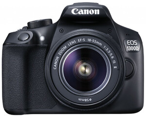 Lustrzanka Canon EOS 1300D + obiektyw 18-55 IS II 