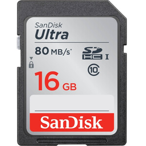 Karta pamięci SanDisk SDHC Ultra 16GB 533x 80MB/s