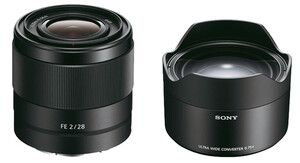 Obiektyw Sony FE 28 mm f/2.0 + konwerter Sony szeroki kąt SEL075UWC (SEL28F20UWCDI.E)