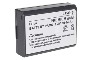 Akumulator LP-E10 960mAh zamiennik Canon LP-E10