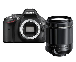 Aparat cyfrowy Nikon D5200 czarny + Tamron 18-200 VC