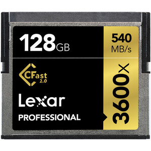 Karta Lexar CF 128GB x3600 Professional CFast