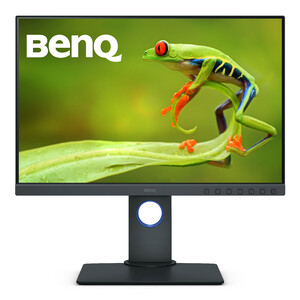 Monitor Benq SW240 - 24 cale FullHD czarny + kaptur ochronny 