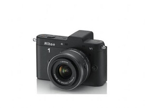 Aparat cyfrowy Nikon 1 V1 czarny + obiektyw 10-30